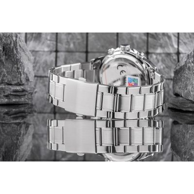 6. Zegarek Męski Skmei 9250SIBK + BOX