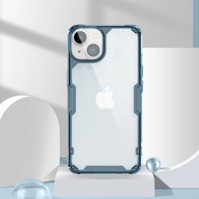 18. Nillkin Nature Pro etui iPhone 14 Plus pancerna obudowa pokrowiec niebieski