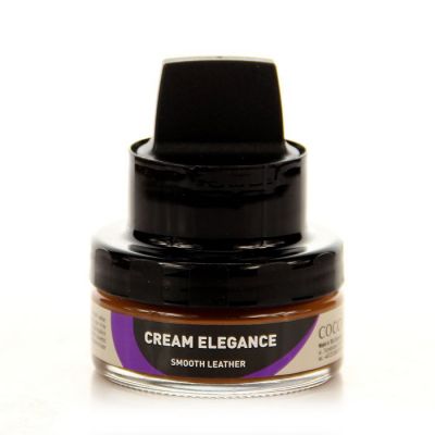 2. Pielęgnujący krem do obuwia średni brąz CREAM ELEGANCE Coccine