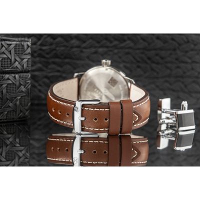 6. Zegarek Męski ZEPPELIN Atlantic Timezone 8442-3 + BOX