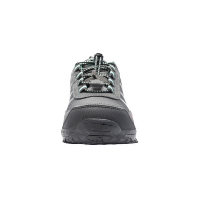 4. Wodoodporne buty turystyczne dziecięce dla chłopca/dziewczynki Trollkids Kids Trolltunga Hiker Low anthracite/mint (155-609)