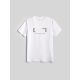 5. T-shirt slim z nadrukiem męski 4F 4FRAW26TTSHM4666-10S