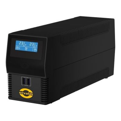3. Orvaldi ID650IEC zasilacz UPS Technologia line-interactive 0,6 kVA 360 W