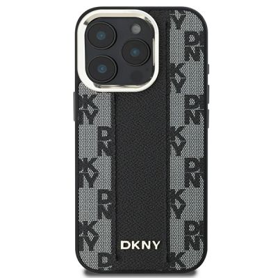 3. Etui DKNY Checkered Pattern Magsafe na iPhone 16 Pro Max - czarne