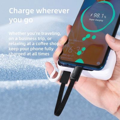 4. Kabel Tech-Protect Ultraboost DNA z brelokiem USB-C PD 60W / 3A - szary