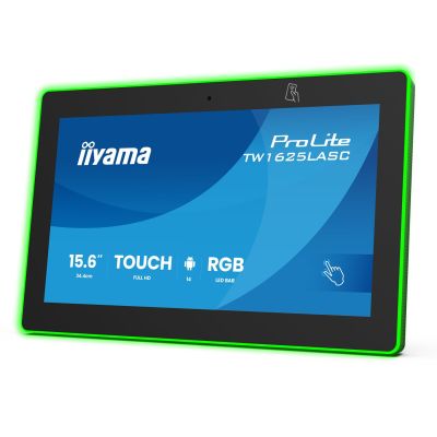 16. iiyama TW1625LASC-B3PNR wyświetlacz do sal konferencyjnych. 39,6 cm (15.6") 1920 x 1080 px LED Wi-Fi 6 (802.11ax), Wi-Fi 5 (802.11ac), Wi-Fi 4 (802.11n), 802.11g, 802.11a, 802.11b Czarny Bluetooth