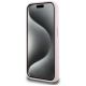 5. Etui Karl Lagerfeld Silicone Shadow Metal Initial MagSafe do iPhone 15 Pro Max różowy
