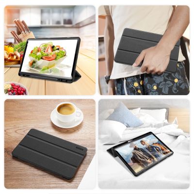 9. Etui Dux Ducis Domo z klapką i smart sleep na Samsung Galaxy Tab S9 - czarne