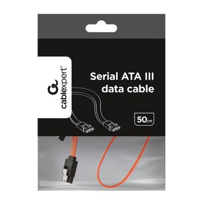 2. Kabel GEMBIRD CC-SATAM-DATA (SATA - SATA ; 0,50m; kolor czerwony)