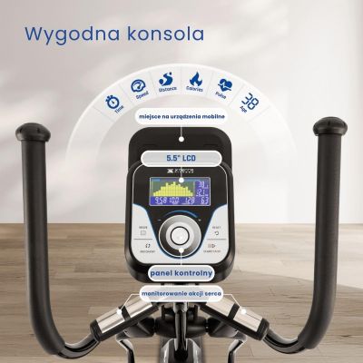 9. ORBITREK TRENAŻER CROSSTRAINER ELIPTYCZNY XTERRA FS 480