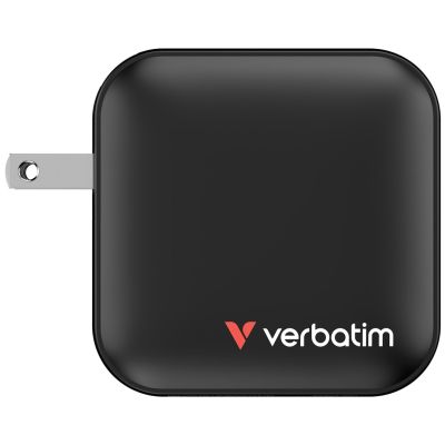 5. Verbatim Mini GaN Ładowarka 100W 3xUSB-C PD, 1xUSB-A QC 3.0