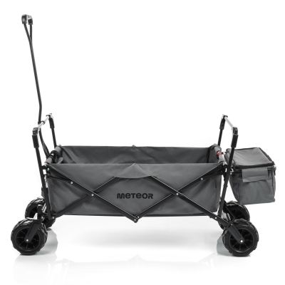 3. Wózek transportowy z daszkiem Meteor XR-100 szary