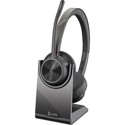 83. Słuchawki Poly Voyager 4320 USB-A Headset +BT700 dongle + podstawka ładująca 77Y99AA