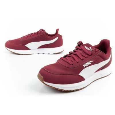 8. Puma buty sportowe sneakersy męskie R78 Lightwind wygodne modne bordowe