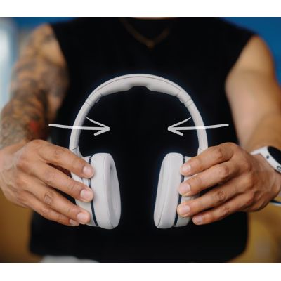 5. Słuchawki Skullcandy Crusher 540 Active Over-Ear Grey Concrete