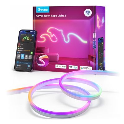 4. Govee H61D3 Neon Lights 2 3m | Oświetlenie LED | Matter, HomeKit, Google, Alexa, SmartThings