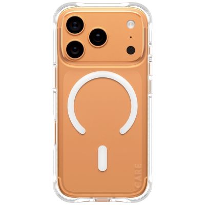 2. Etui CARE by PanzerGlass Fashionable Samba w. White MagSafe na iPhone 17 Pro - przezroczyste