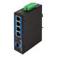 10. LogiLink NS204 przełącznik sieciowy Nie zarządzany Gigabit Ethernet (10/100/1000) Czarny