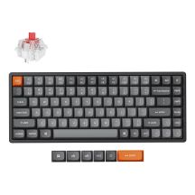 Keychron K2 Max klawiatura Uniwersalne USB + RF Wireless + Bluetooth Czarny, Szary