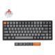 Keychron K2 Max klawiatura Uniwersalne USB + RF Wireless + Bluetooth Czarny, Szary