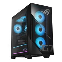 ASUS ROG G700 GM700TZ-R9800X283W AMD Ryzen™ 7 9800X3D 32 GB DDR5-SDRAM 2 TB SSD AMD Radeon RX 9070 XT Windows 11 Home Tower PC Czarny