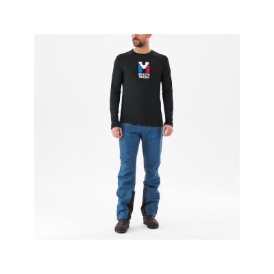 7. Bielizna MILLET M Trilogy Wool Ts Ls czarny