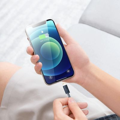 10. Baseus kabel do iPhone USB - Lightning 2m, 2,4A szary (CALD000516)