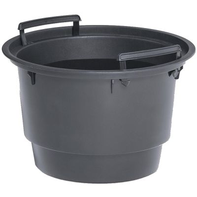 23. DONICZKA DO KWIATÓW MILLY NA NODZE ŚR 24CM BIAŁY