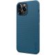 3. Nillkin Super Frosted Shield wzmocnione etui pokrowiec iPhone 13 Pro Max niebieski