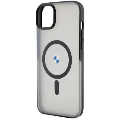 6. Etui BMW Signature MagSafe na iPhone 14 Plus/ 15 Plus - czarne