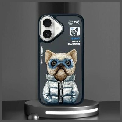 11. Etui Nimmy  Cool&Cute 2.0 Dog na iPhone 16 - czarne