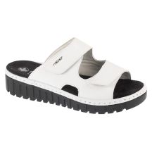 Rieker Slides Shoes V1392-80 Białe 38