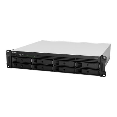 2. Synology RackStation RS1221RP+ serwer danych NAS Rack (2U) Ryzen Embedded V1500B 4 GB DDR4 0 TB DiskStation Manager Czarny