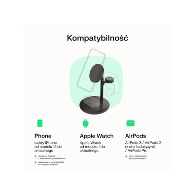 14. GREEN CELL ŁADOWARKA INDUKCYJNA MAGSCAPE BIAŁA