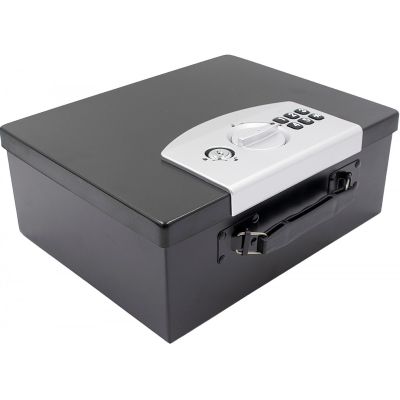 8. SEJF Z ZAMKIEM CYFROWYM 32,4x12,7x25,5CM 1068756 SASKA GARDEN