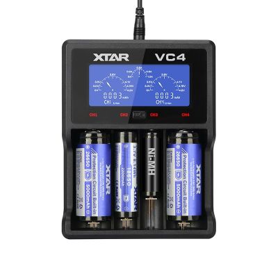 6. XTAR ŁADOWARKA DO AKUMULATORÓW CYLINDRYCZNYCH LI-ION VC4