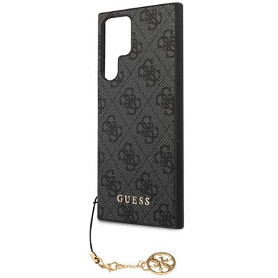 6. Etui Guess 4G Charms Collection na Samsung Galaxy S24 Ultra - czarne