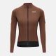 2. Bluza kolarska damska Rockbros YDWT006 TVI ocieplana jesień/zima M - brązowa