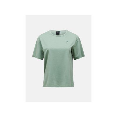 Koszulka damska PEAK PERFORMANCE W Trail Shortsleeve kolor zielony