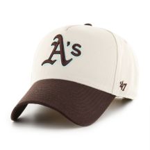 Brand `47 czapka z daszkiem Oakland Athletics Coop Sure Shot BCPTN-MDTTC18GWP-BN08