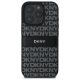 3. Etui DKNY Texture Pattern Tonal Stripe na iPhone 16 Pro Max - czarne