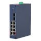 2. Dahua Technology CHS4210-8GT-110 przełącznik sieciowy Zarządzany L2 Gigabit Ethernet (10/100/1000) Obsługa PoE DIN rail Ciemny Niebieski