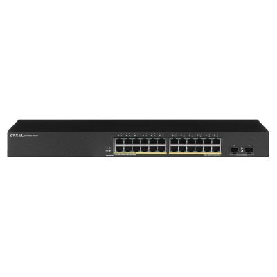 2. Switch Zyxel GS1900-24HP 26p PoE (PoE+: 24;) 170W Managed Gigabit
