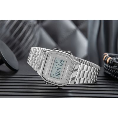 6. Zegarek Męski CASIO VINTAGE A168WEM-7EF + BOX