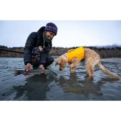 8. Ruffwear Float Coat S Poliester Żółty