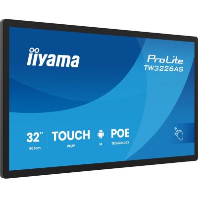 5. Panel-PC iiyama TW3226AS-B3P 32" z Androidem 14+GMS SOC Octa-core RK3576 4GB Pamięci 32GB PCAP 10-Punktowy Ekran Dotykowy 1920x1080 VA