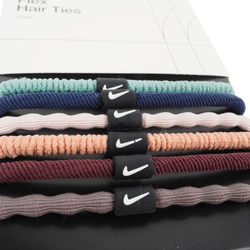 4. Gumki do włosów Nike Flex 6 szt. N1009194031OS