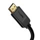 2. Baseus kabel przewód HDMI 2.0 4K 30 Hz 3D HDR 18 Gbps 8 m czarny (CAKGQ-E01)