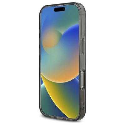 5. Etui Guess IML Heart na iPhone 16 Pro Max - czarne