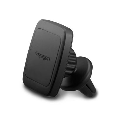 16. Uchwyt na telefon Spigen H12 do kratki wentylacji w samochodzie magnetyczny - czarny